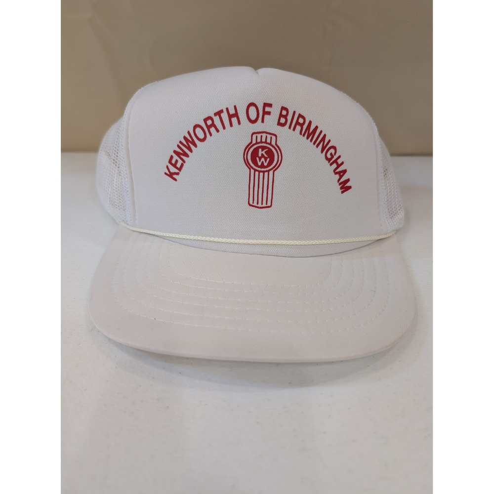 Vintage Kenworth Of Birmingham Trucker Hat Cap Mesh Snapback - Picture 1 of 3